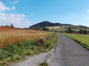 Widok na Górę Włodzicką od strony Bartnicy (fot. Ja)