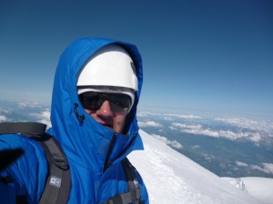Na szczycie Mont Blanc (4810 m.n.p.m.)  26.06.2013