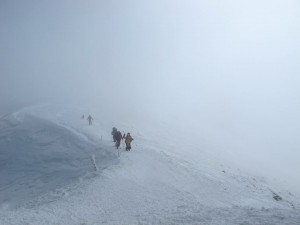 Podczas wchodzenia na szczyt (fot. Jarek)