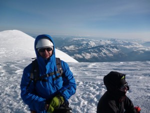 Wchodząc na Mont Blanc